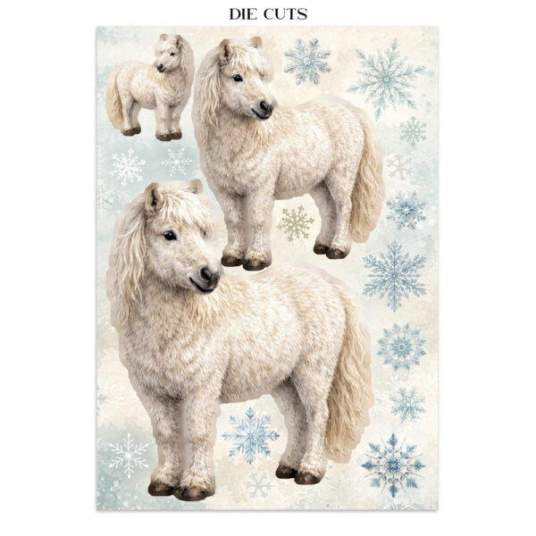 Stamperia White Christmas - Art Junk journal A5