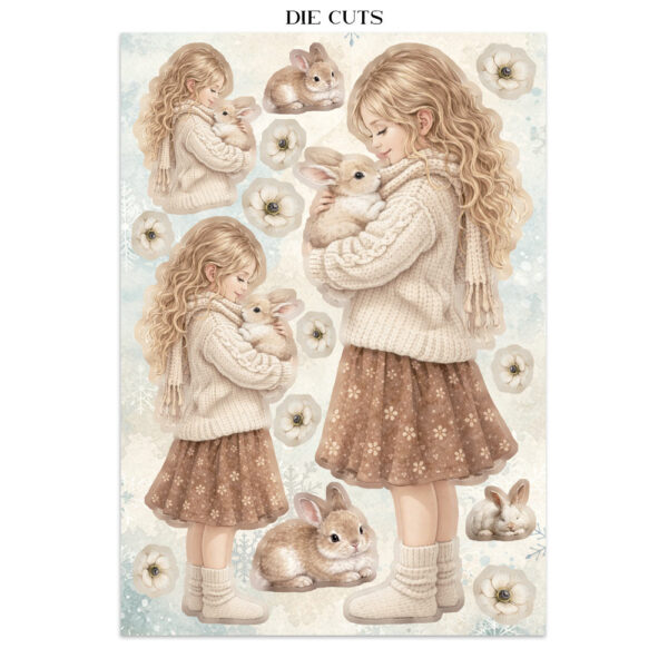 Stamperia White Christmas - Art Junk journal A5