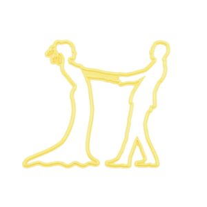 Nellie's Choice • Shape Die Wedding Couple - Bilde 2