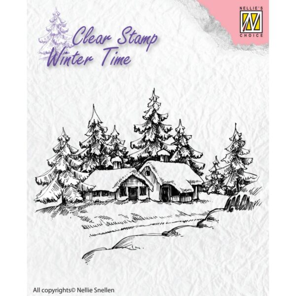 Nellie's Choice • Clear Stamps Wintery House