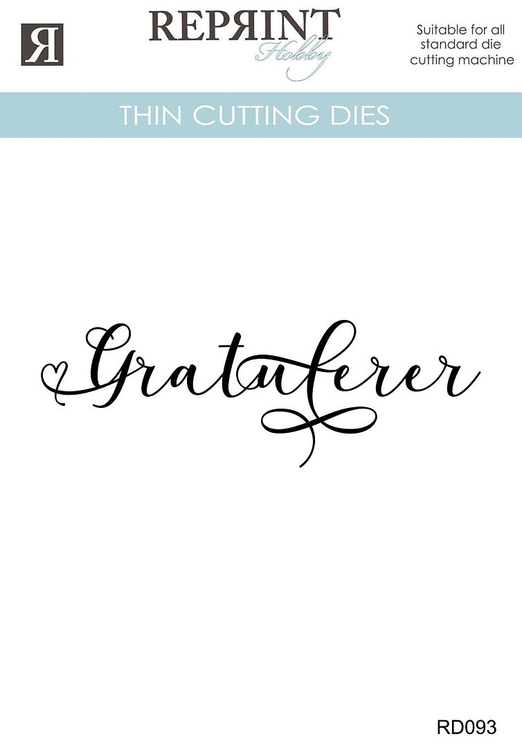 Reprint Dies - Gratulerer - Bilde 1
