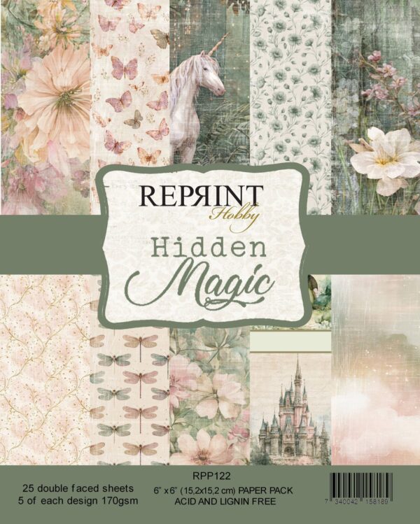 Reprint Hidden Magic Collection - 6x6 Blokk
