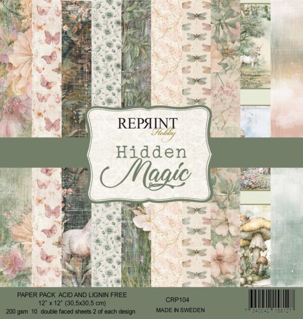 Reprint Hidden Magic Collection Paperpack - 12x12