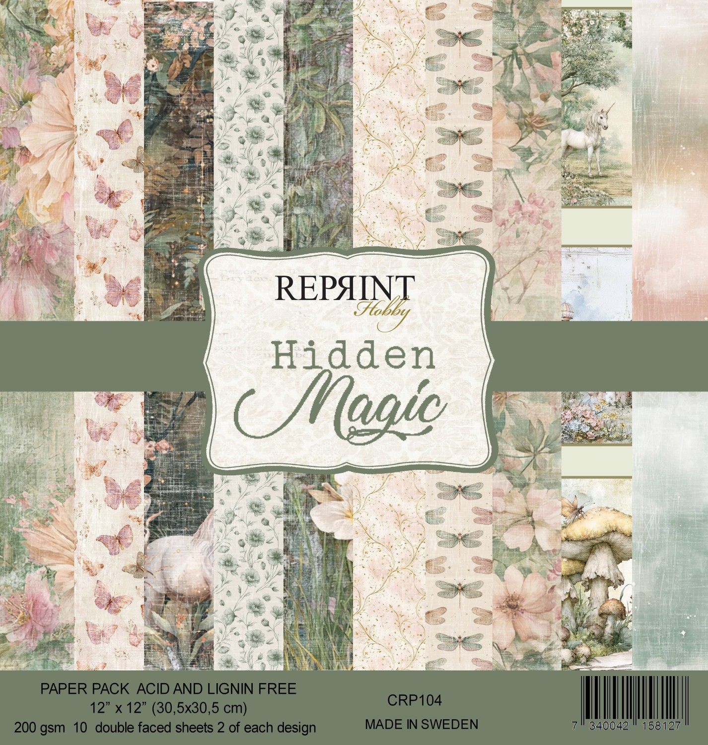 Reprint Hidden Magic Collection Paperpack - 12x12 - Bilde 1