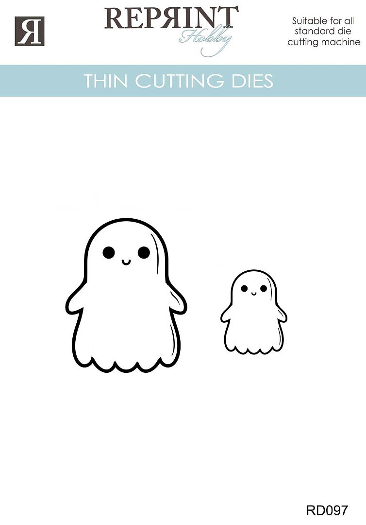 Reprint Dies - Enchanted Halloween Spøkelser - Bilde 1