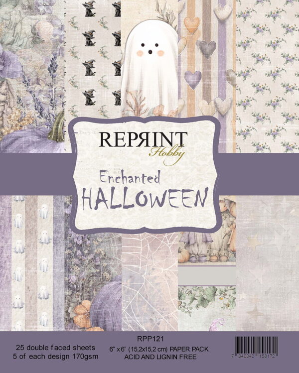 Reprint Enchanted Halloween Collection - 6x6 Blokk