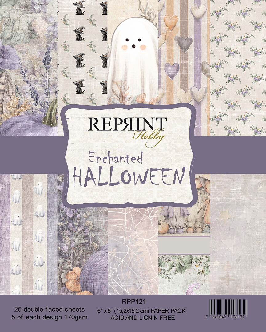 Reprint Enchanted Halloween Collection - 6x6 Blokk - Bilde 1