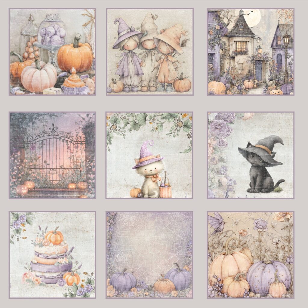 Reprint Enchanted Halloween Collection - Tags RP0774