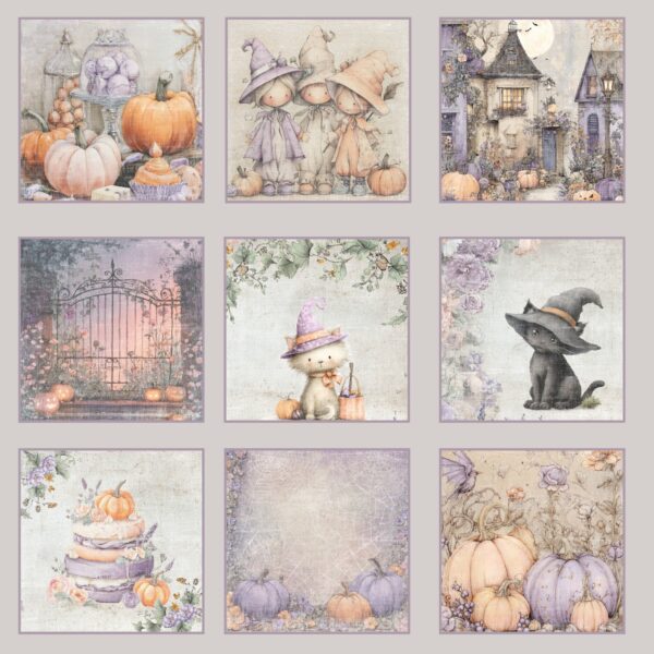 Reprint Enchanted Halloween Collection - Tags RP0774