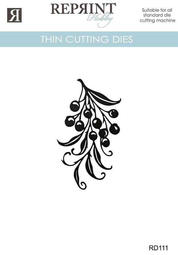 Reprint Dies - Cozy Christmas Misteltegn