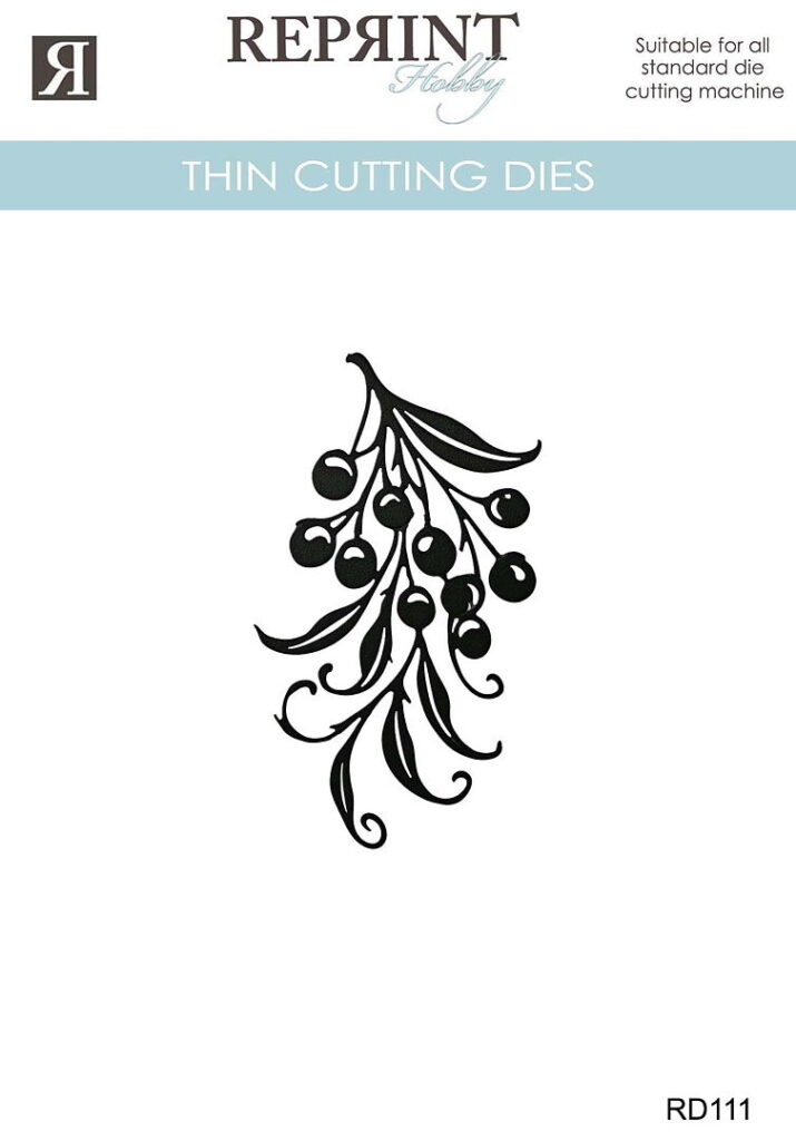 Reprint Dies - Cozy Christmas Misteltegn