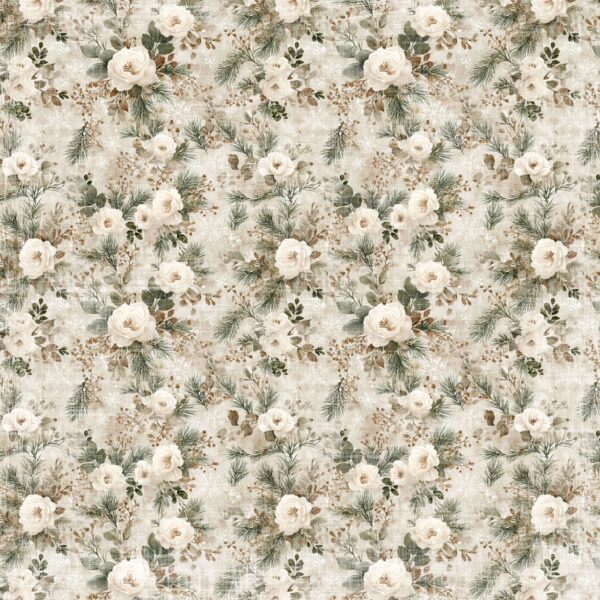 Reprint Cozy Christmas Collection - Christmas Roses RP0766