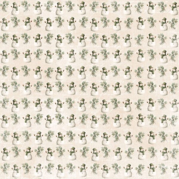 Reprint Cozy Christmas Collection - Snowman RP0768