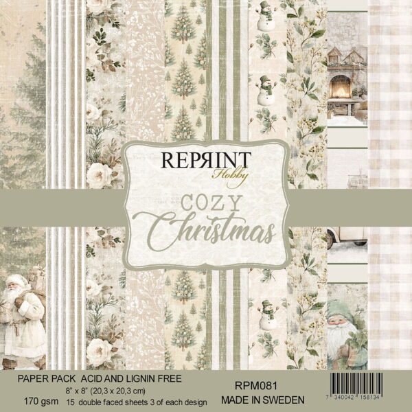 Reprint Cozy Christmas Collection - 8x8
