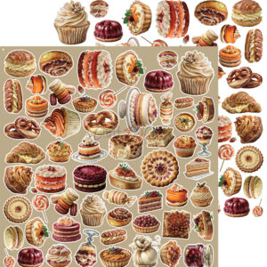 Craft O`Clock Shades Of Nature - Extras set - MIX - Bilde 5