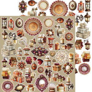 Craft O`Clock Shades Of Nature - Extras set - MIX - Bilde 6