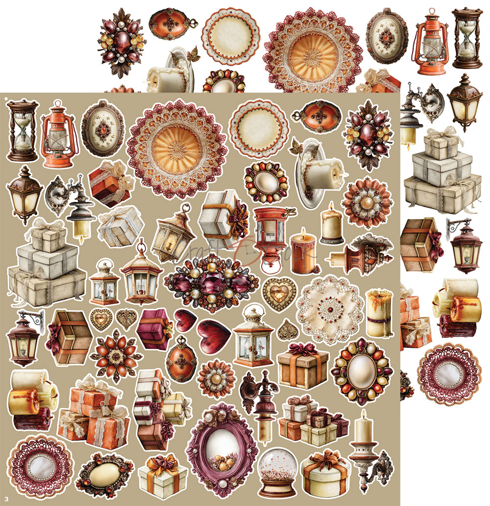 Craft O`Clock Shades Of Nature - Extras set - MIX - Bilde 6