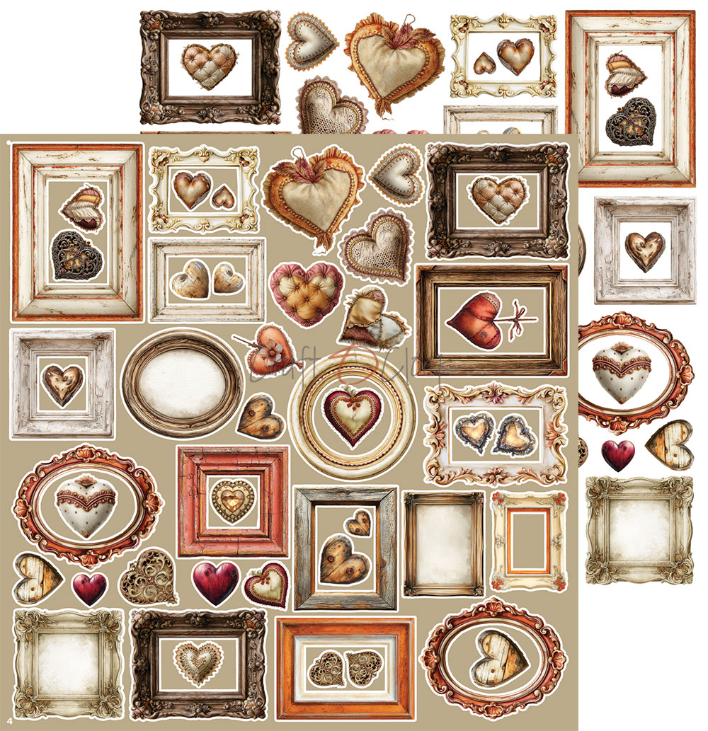 Craft O`Clock Shades Of Nature - Extras set - MIX - Bilde 7