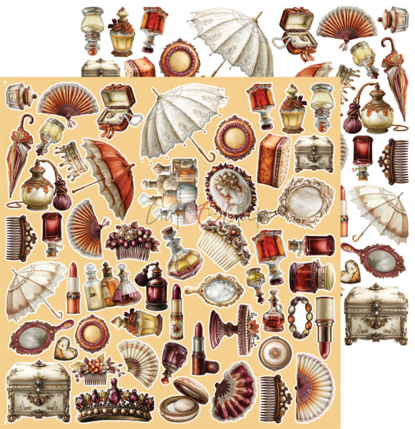 Craft O`Clock Shades Of Nature - Extras set - MIX