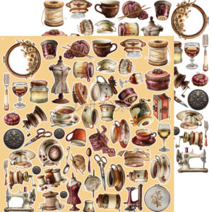 Craft O`Clock Shades Of Nature - Extras set - MIX - Bilde 10