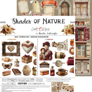 Craft O`Clock Shades Of Nature - Extras set - MIX - Bilde 12