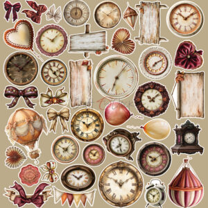 Craft O`Clock Shades Of Nature - Extras set - MIX - Bilde 14