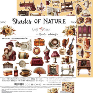 Craft O`Clock Shades Of Nature - Extras set - MIX - Bilde 15