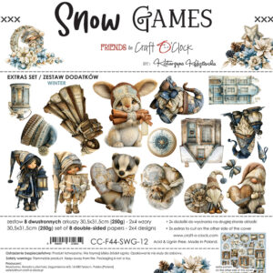 Craft O`Clock Snow Games- Extras set - MIX - Bilde 6