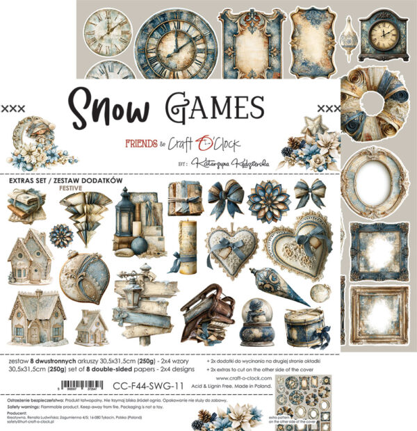 Craft O`Clock Snow Games- Extras set - MIX