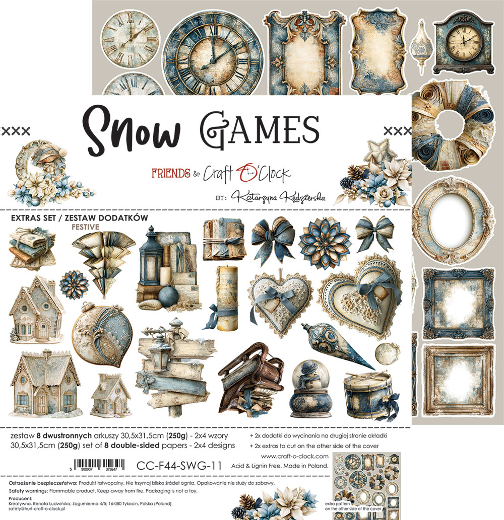 Craft O`Clock Snow Games- Extras set - MIX - Bilde 13