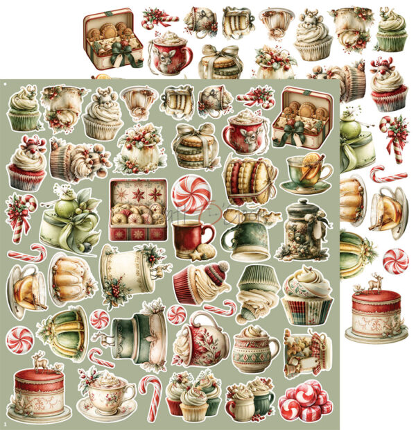 Craft O`Clock Spirit of Christmas - Extras set - MIX
