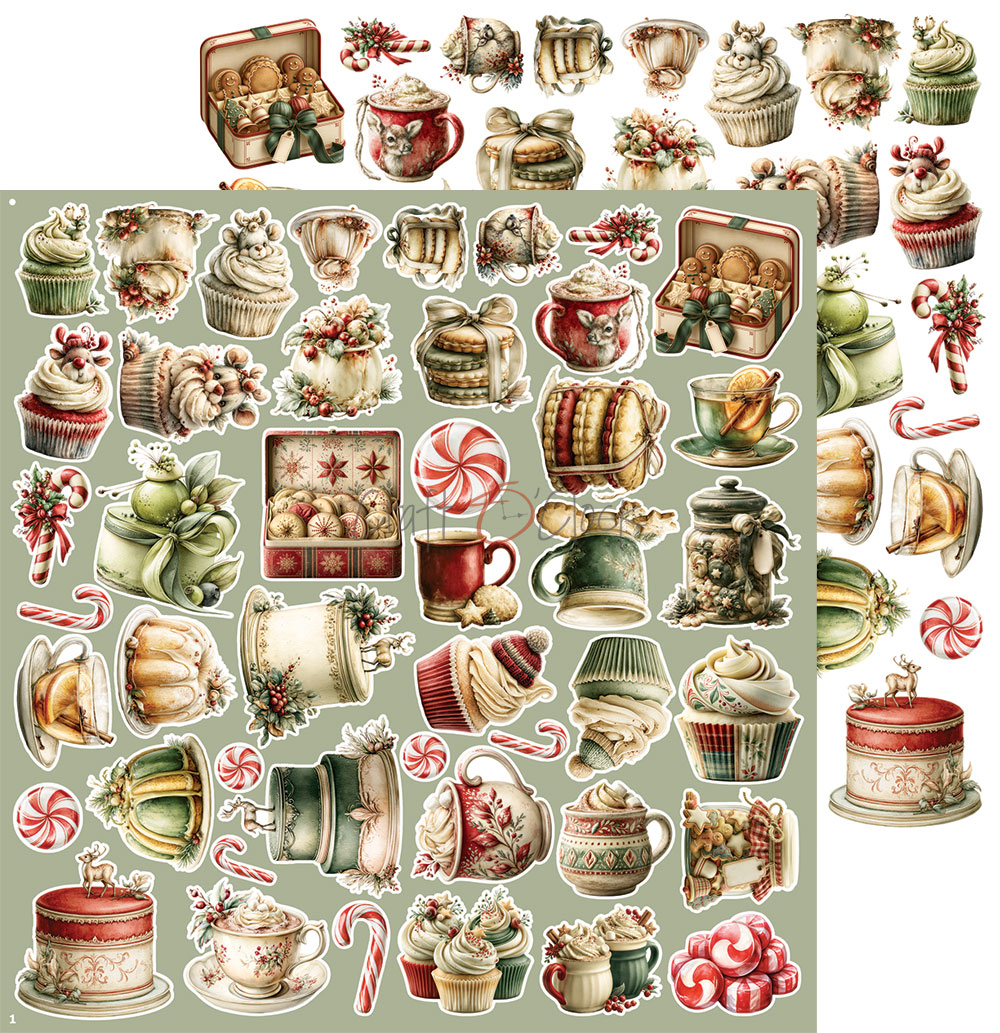 Craft O`Clock Spirit of Christmas - Extras set - MIX - Bilde 2