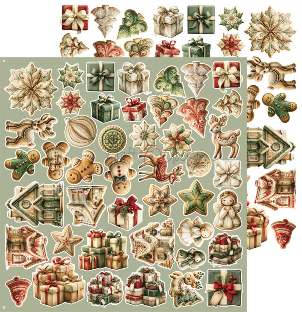 Craft O`Clock Spirit of Christmas - Extras set - MIX