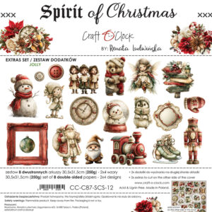Craft O`Clock Spirit of Christmas - Extras set - MIX - Bilde 6