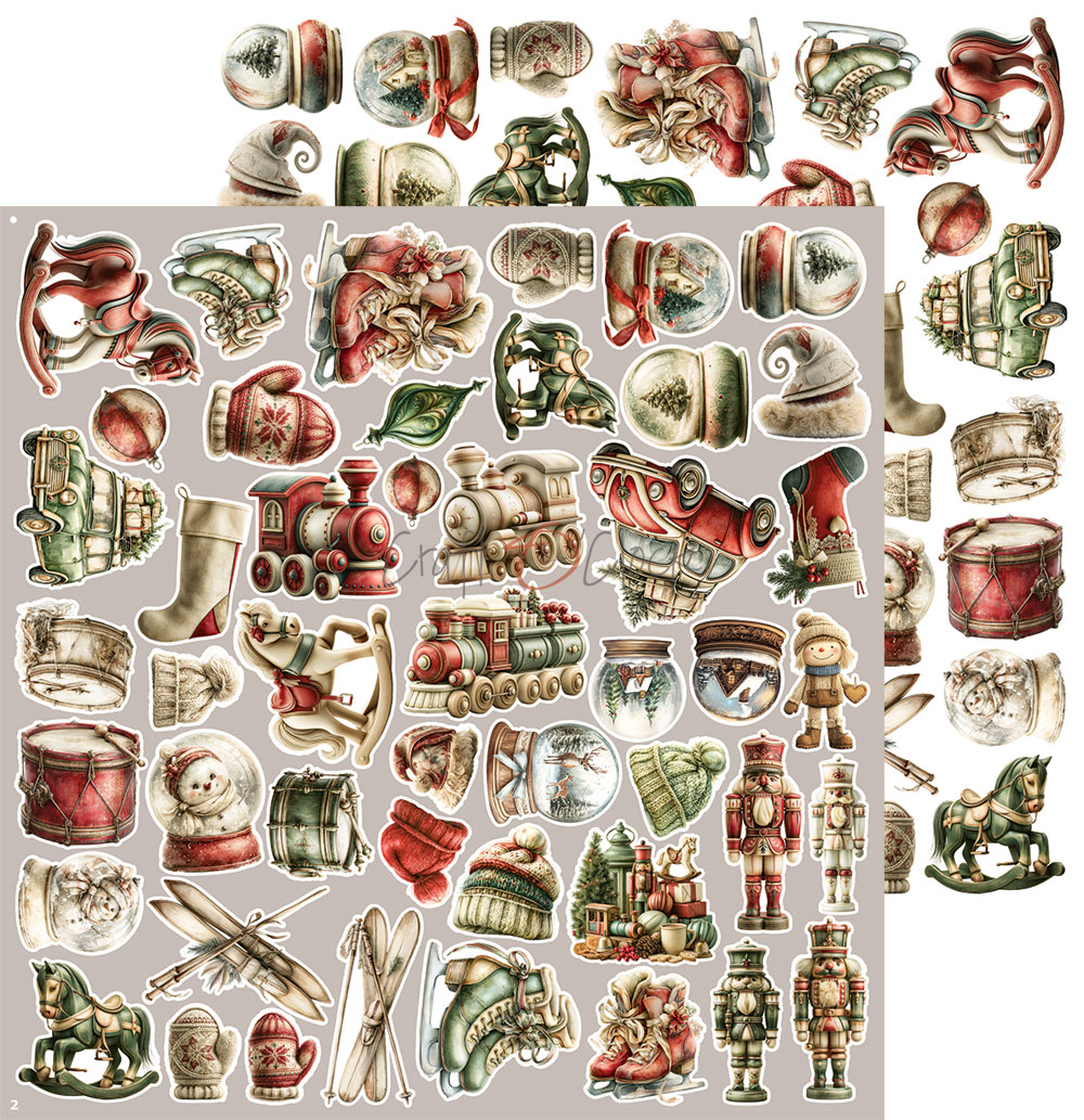 Craft O`Clock Spirit of Christmas - Extras set - MIX - Bilde 8