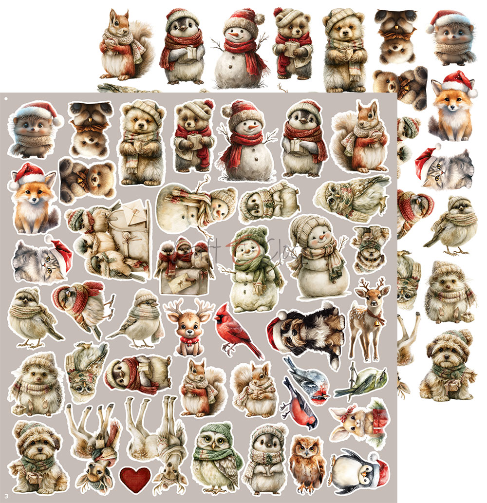 Craft O`Clock Spirit of Christmas - Extras set - MIX - Bilde 9