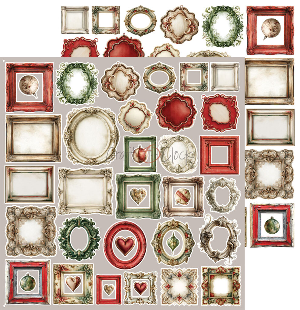 Craft O`Clock Spirit of Christmas - Extras set - MIX