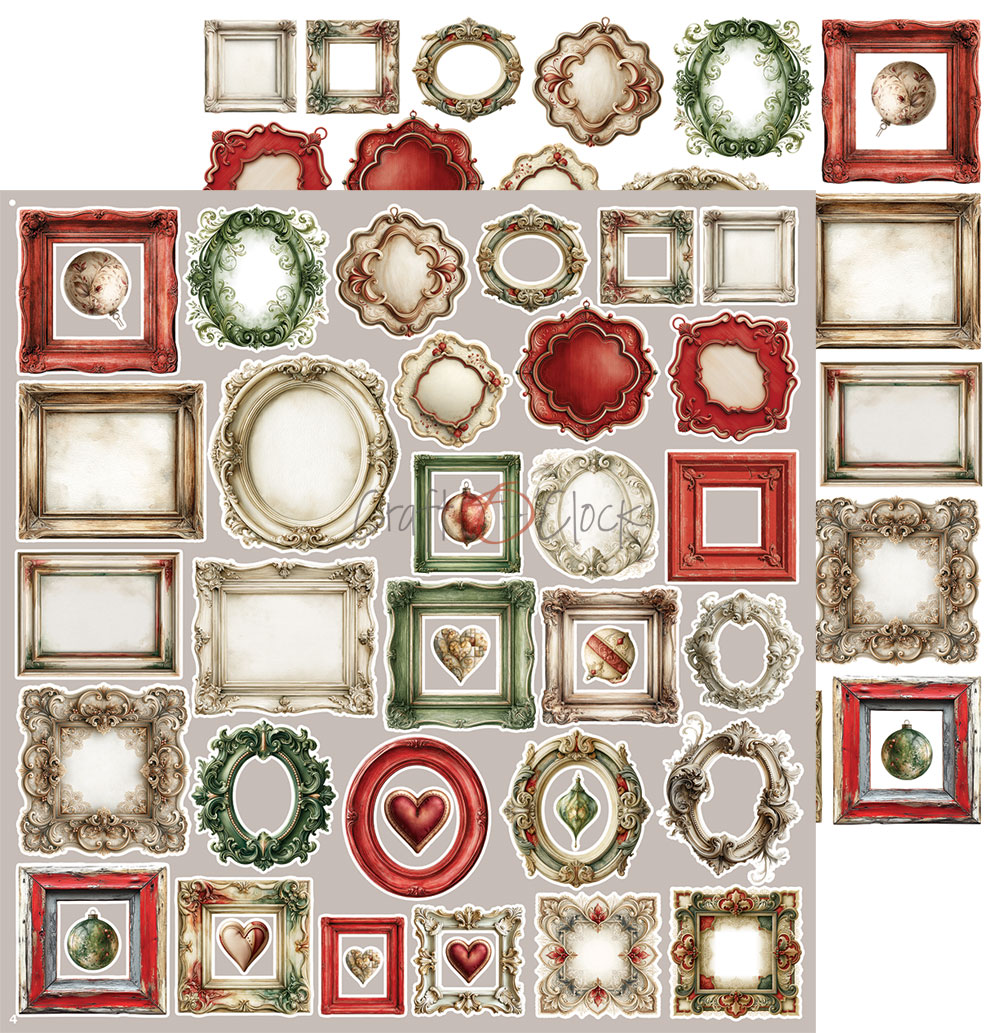 Craft O`Clock Spirit of Christmas - Extras set - MIX - Bilde 10