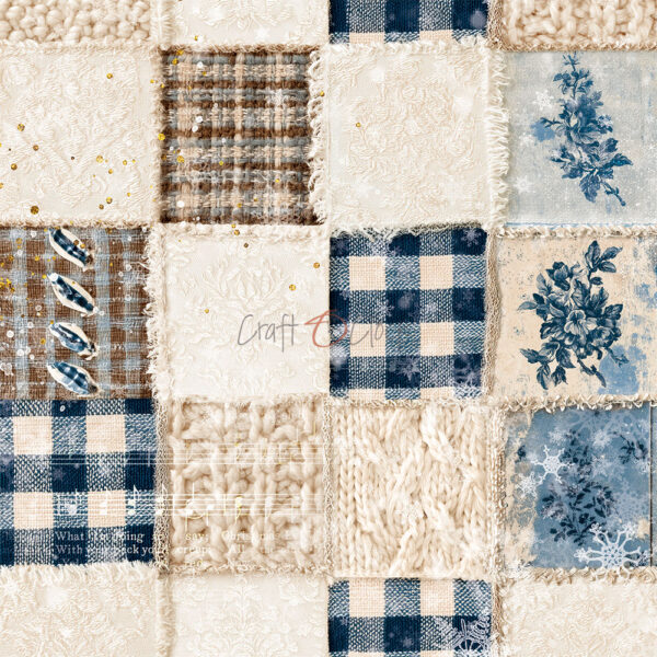 Craft O`Clock Snow Games - Mix sett 8X8 Blokk