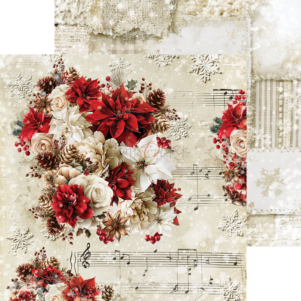 Craft O`Clock Spirit of Christmas 20,3x20,3 cm - MIX - Bilde 2