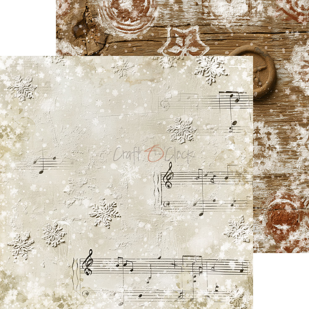 Craft O`Clock Spirit of Christmas 20,3x20,3 cm - MIX - Bilde 9