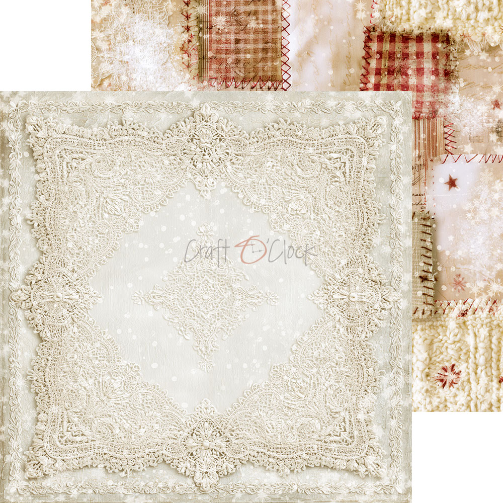 Craft O`Clock Spirit of Christmas 20,3x20,3 cm - MIX - Bilde 11