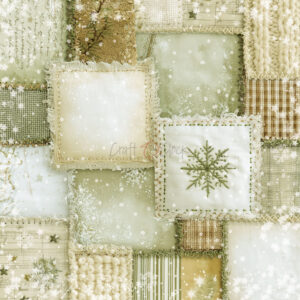 Craft O`Clock Spirit of Christmas 20,3x20,3 cm - MIX - Bilde 16