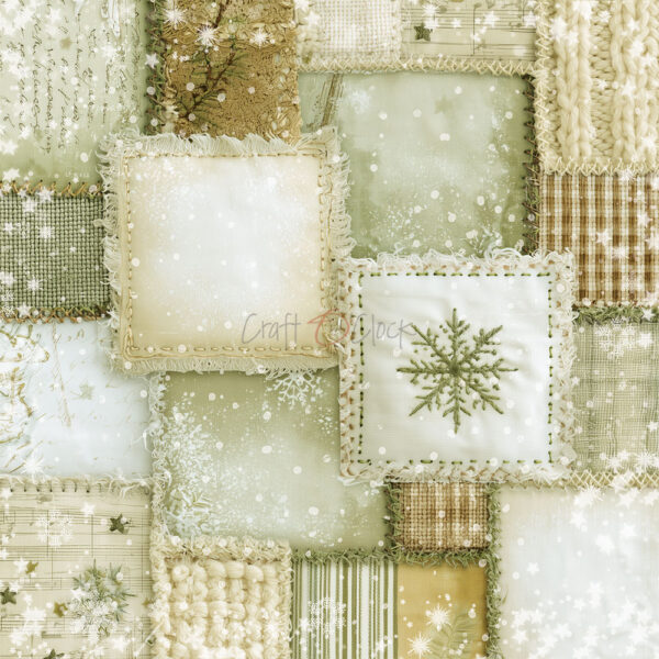 Craft O`Clock Spirit of Christmas 20,3x20,3 cm - MIX