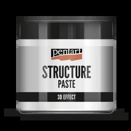 Pentart - Struktur Paste Hvit - 500ml