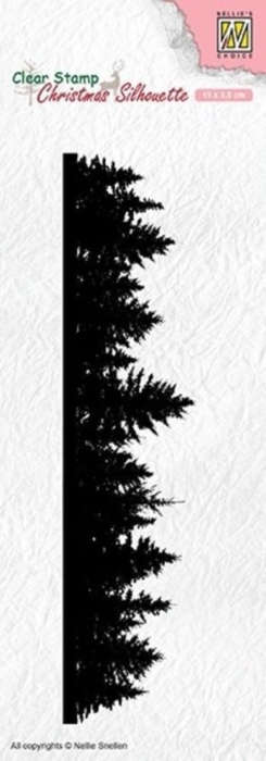 Clear Stamps "Pinetree border"