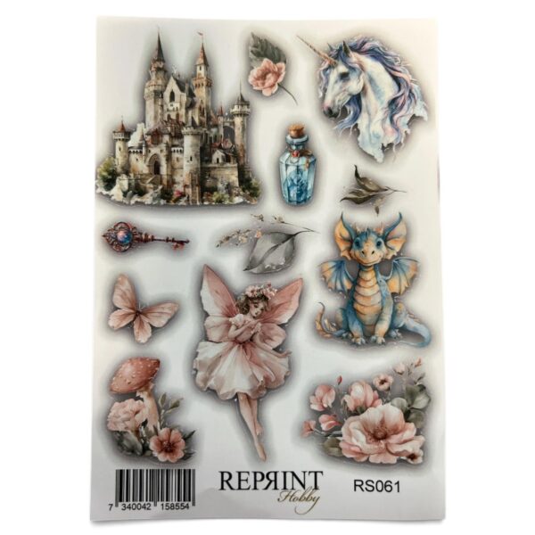 Reprint - Hidden Magic - Klistremerker