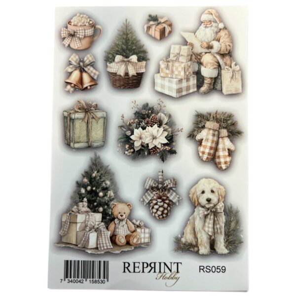 Reprint - Cozy Christmas - Klistremerker