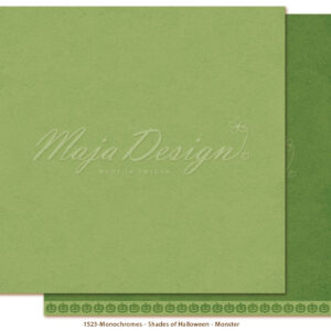 Maja Design Halloween - 12x12 Blokk m/monochrome ark - Bilde 11