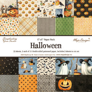 Maja Design Halloween - 6x6 Blokk - Bilde 1